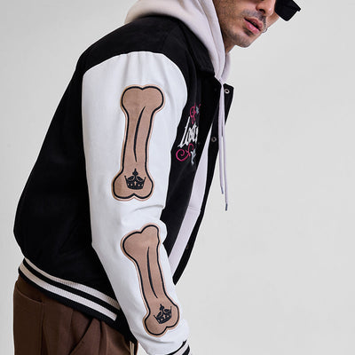 Legends Killing Glance Black Varsity Jacket