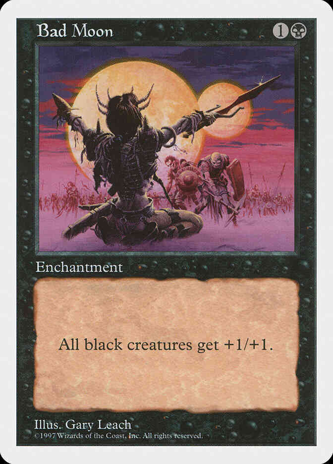 Bad Moon [142] [Fifth Edition] [Non-Foil]