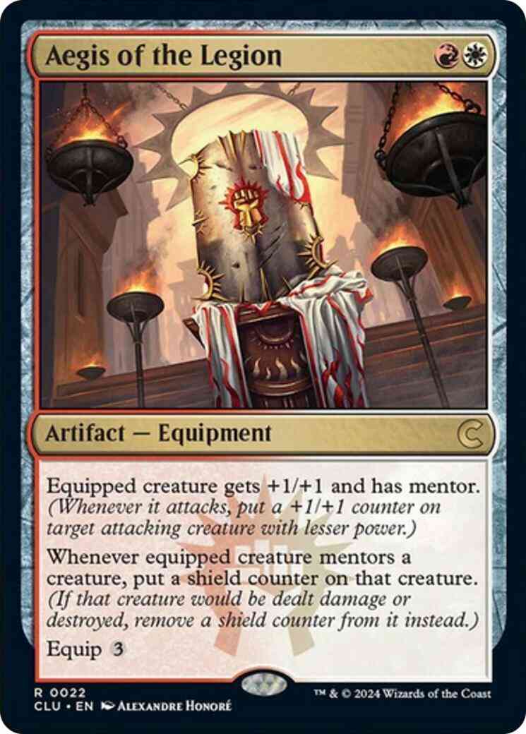 Aegis of the Legion [22] [Ravnica: Clue Edition] [Non-Foil]