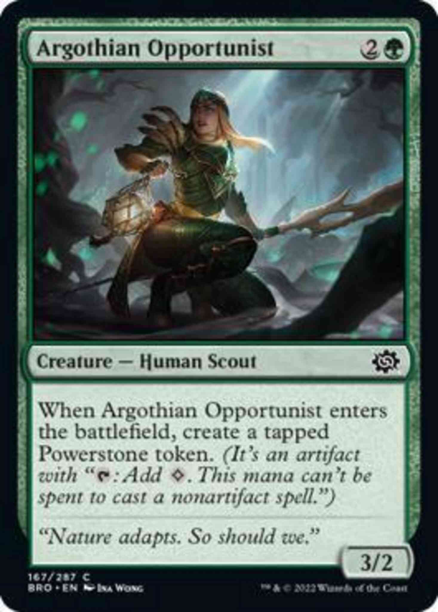 Argothian Opportunist [167] [The Brothers' War] [Non-Foil]