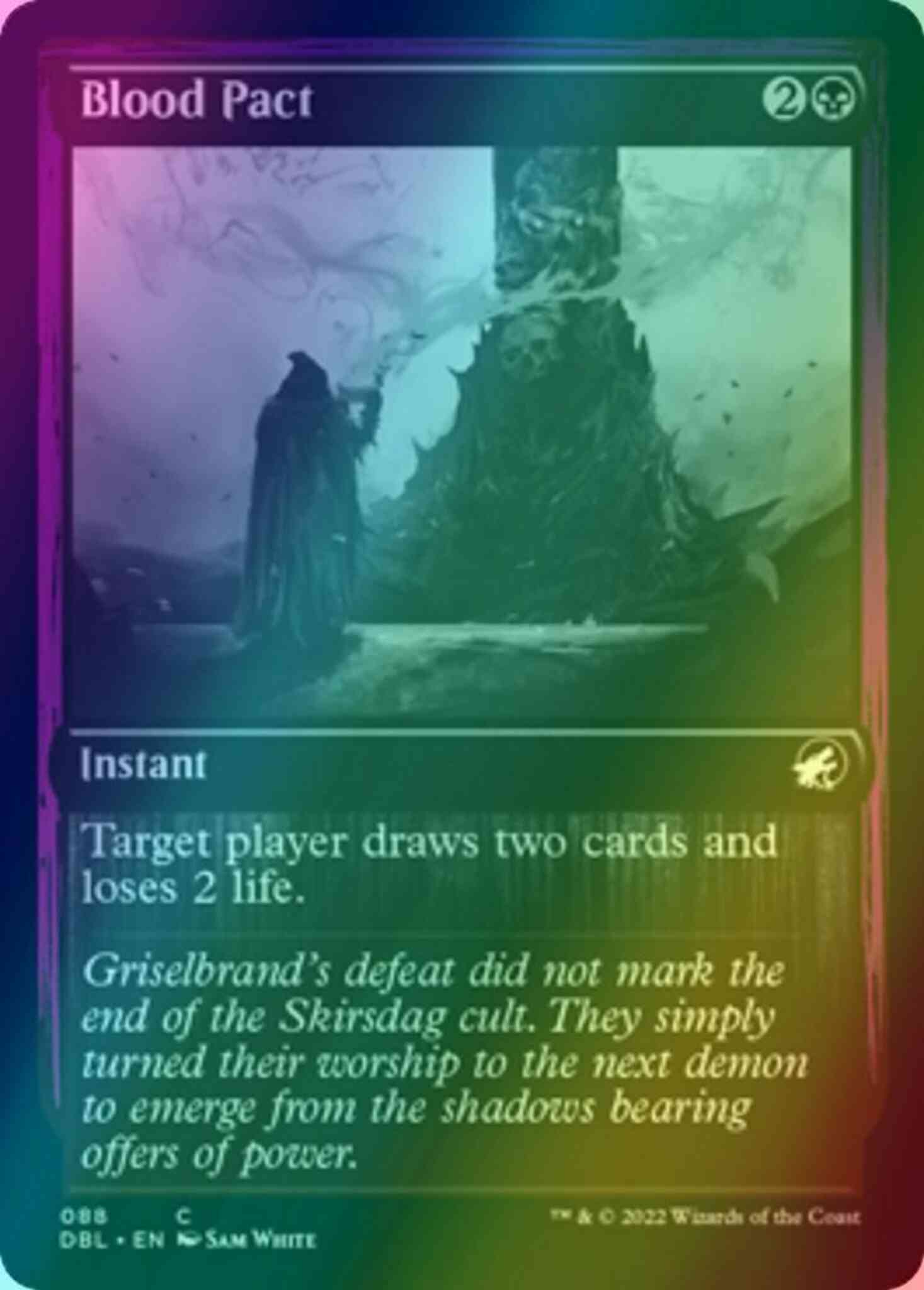 Blood Pact [88] [Innistrad: Double Feature] [Foil]