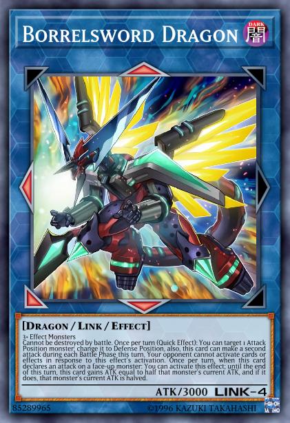 Borrelsword Dragon - CYHO-EN034 - Secret Rare - 1st Edition