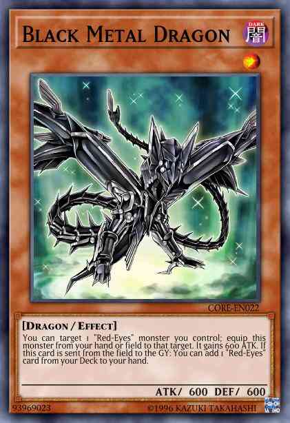 Black Metal Dragon - OP06-EN010 - Super Rare - Unlimited