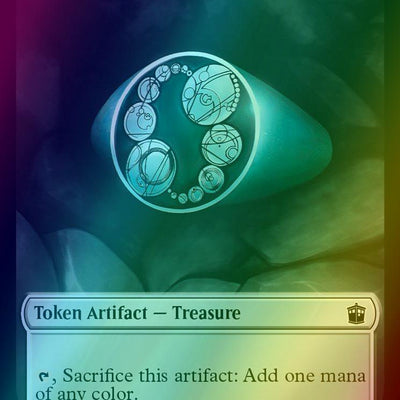 Alien Token (02) // Treasure Token (31) [Universes Beyond: Doctor Who: Tokens] [Foil]