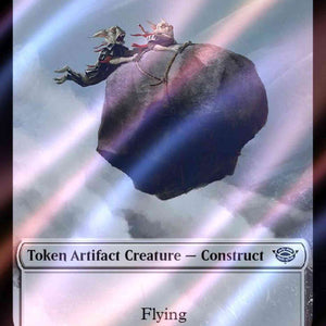 Ballistic Boulder Token (21) // Food Token (24) [The Lord of the Rings: Tales of Middle-earth: Tokens] [Surge Foil]