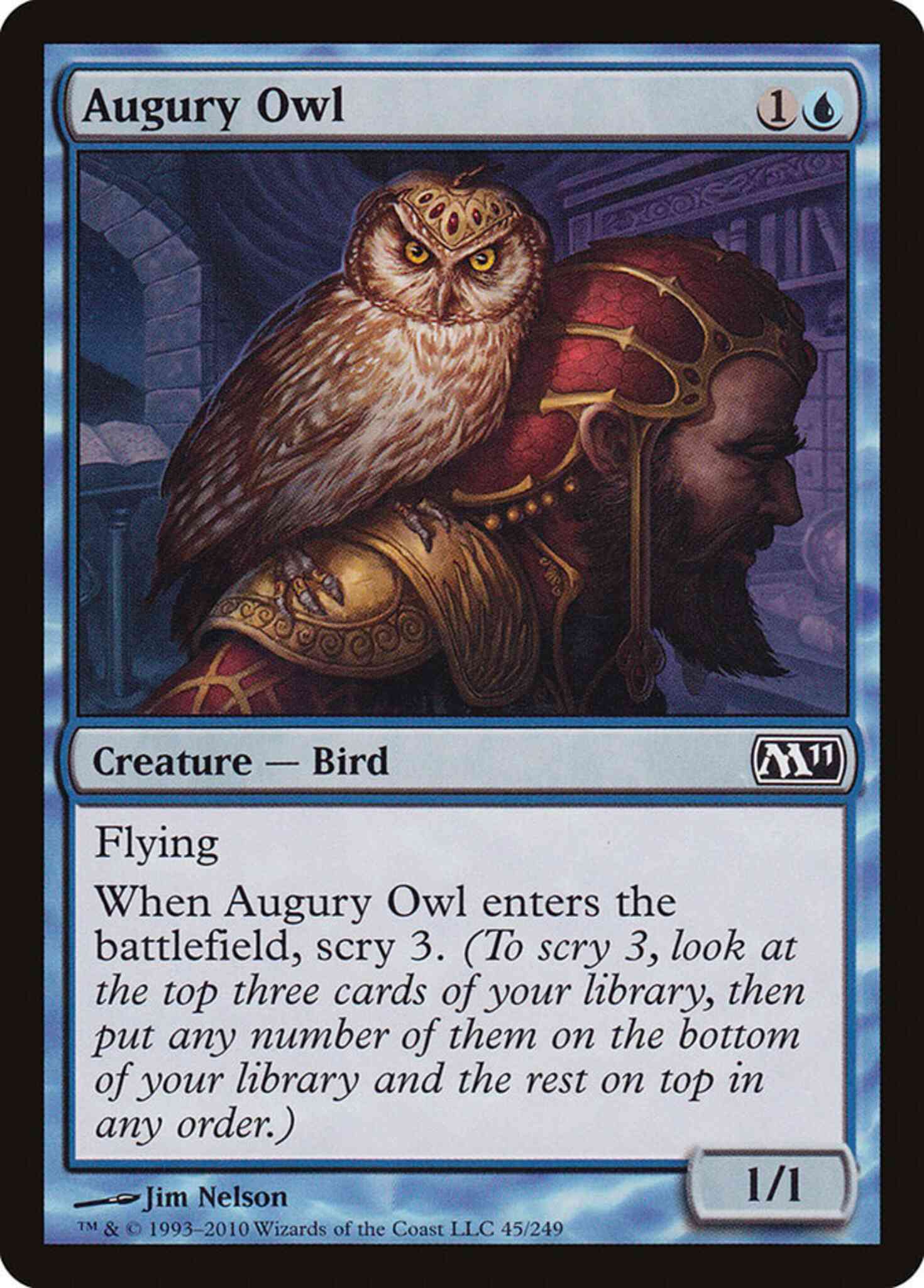 Augury Owl [45] [Magic 2011] [Non-Foil]