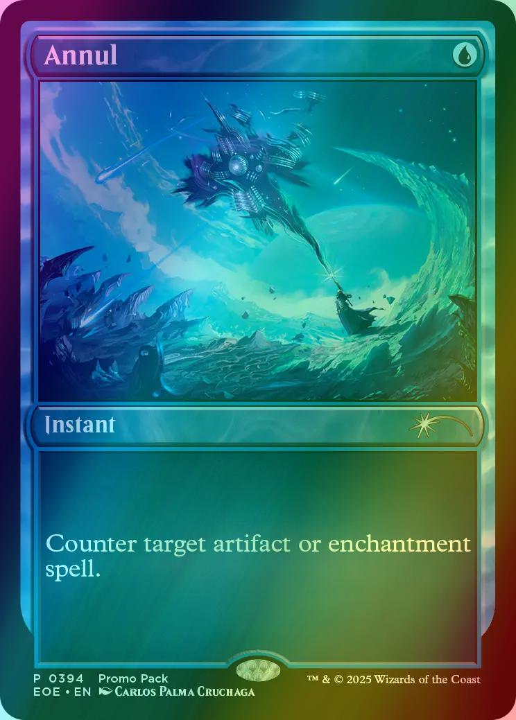 Annul [394] [Dark Frame Promo Pack] [Edge of Eternities] [Foil]