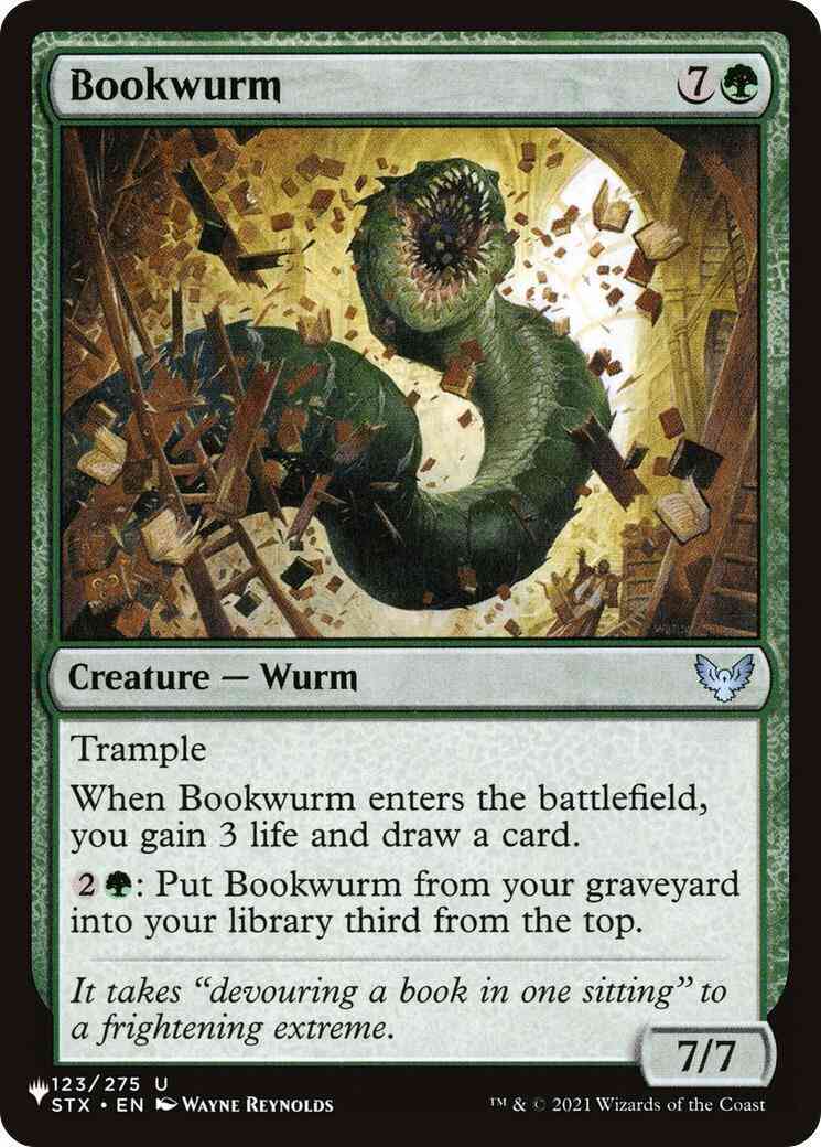 Bookwurm [STX-123] [The List] [Non-Foil]