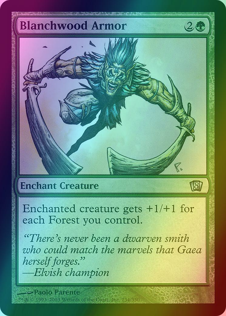 Blanchwood Armor [234x] [Eighth Edition] [Foil]