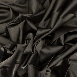 Dark Grey Handloom Plain Uppada Silk Saree With Zari Border