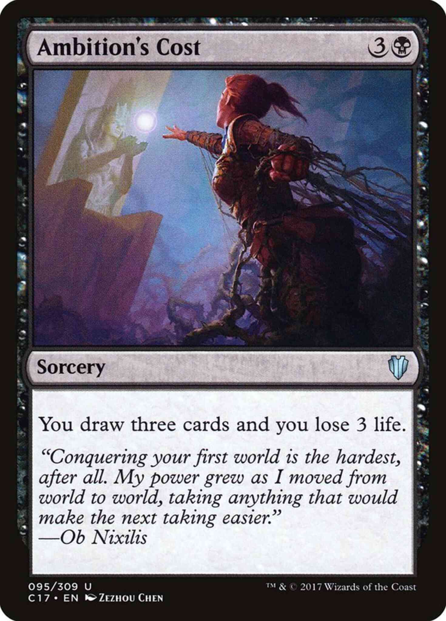 Ambition's Cost [95] [Commander 2017] [Non-Foil]