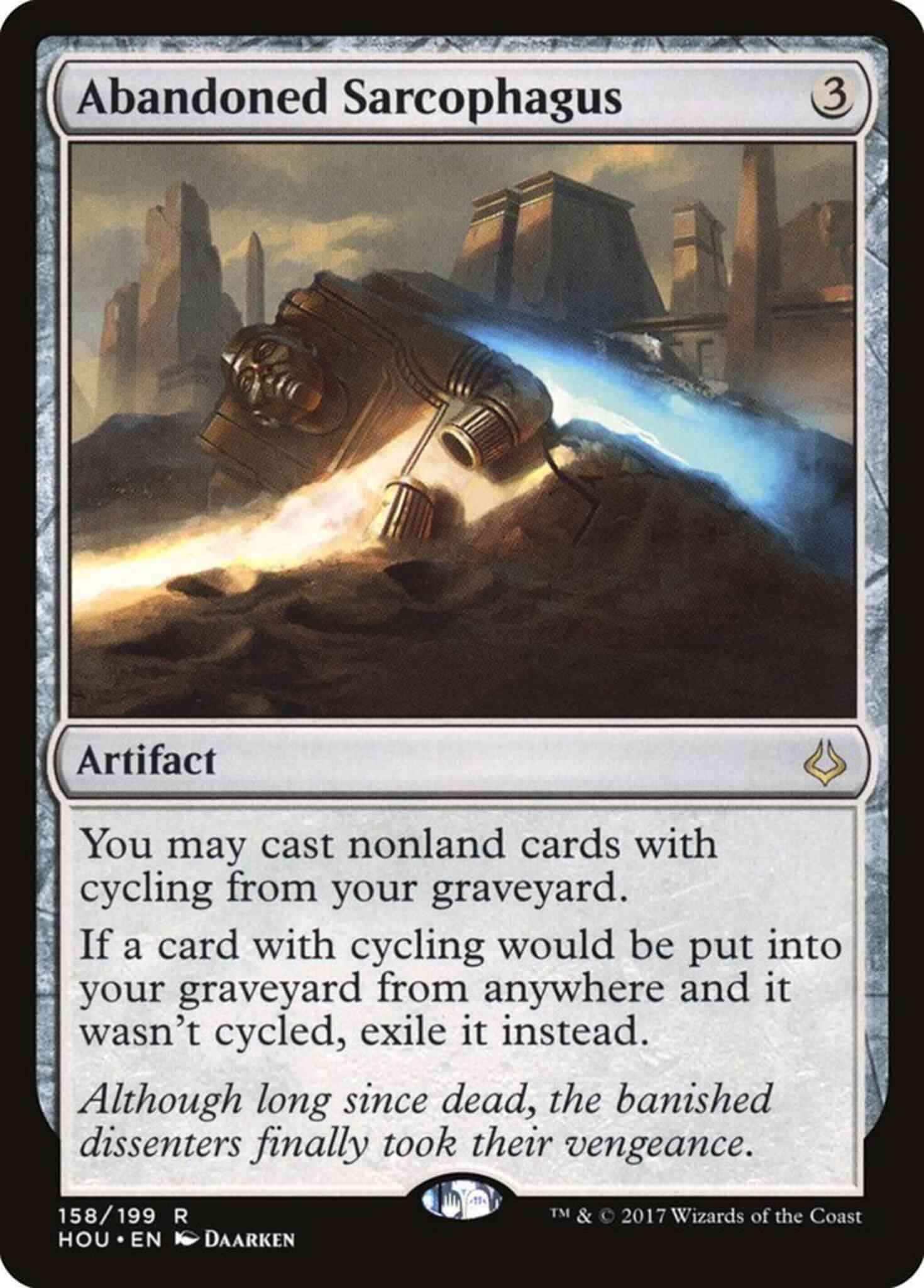 Abandoned Sarcophagus [158] [Hour of Devastation] [Non-Foil]