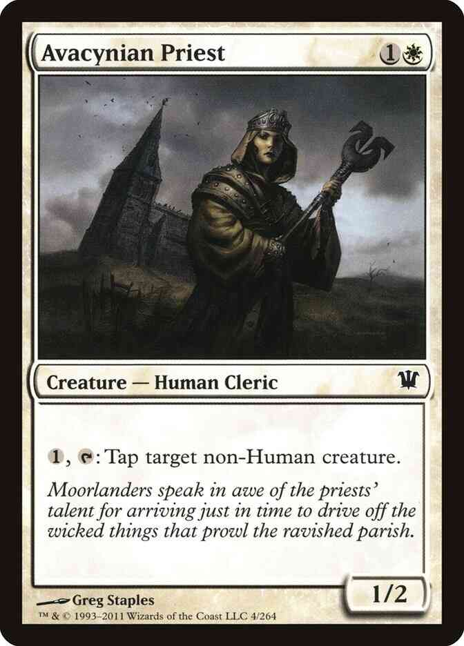 Avacynian Priest [4] [Innistrad] [Non-Foil]