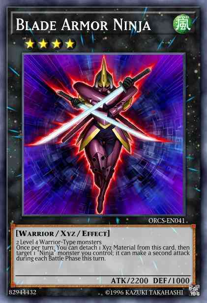 Blade Armor Ninja - ORCS-EN041 - Super Rare - 1st Edition