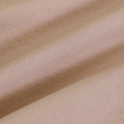 Beige Stretchable Slim Fit Shirt