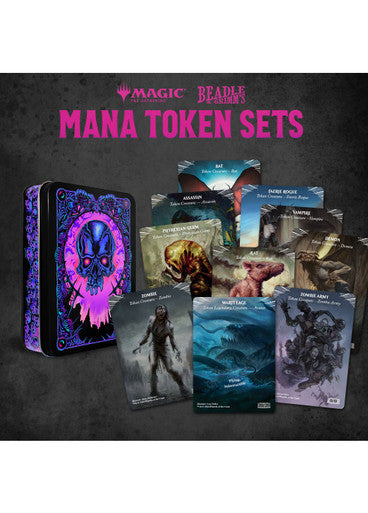 Beadle & Grimm's MTG Mana Token Set - Black
