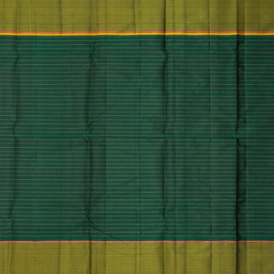 Lilac Handloom Kanchipuram Silk Saree With Zari Checks & Payadi Border