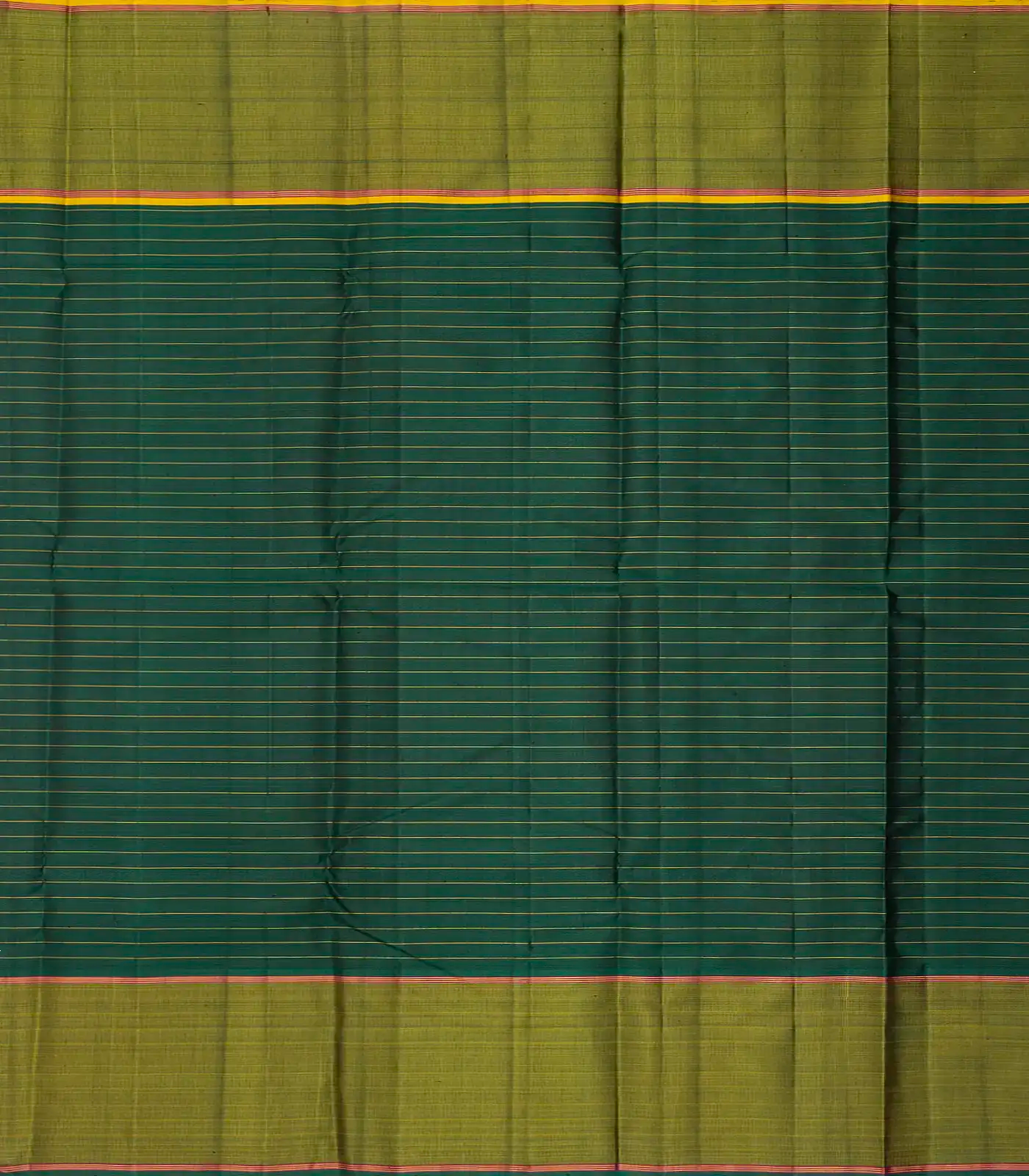 Lilac Handloom Kanchipuram Silk Saree With Zari Checks & Payadi Border