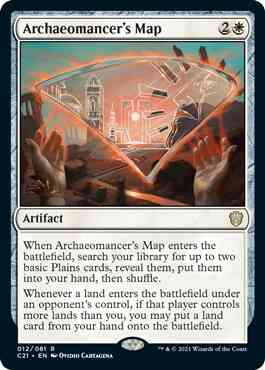 Archaeomancer's Map [12] [Commander 2021] [Non-Foil]