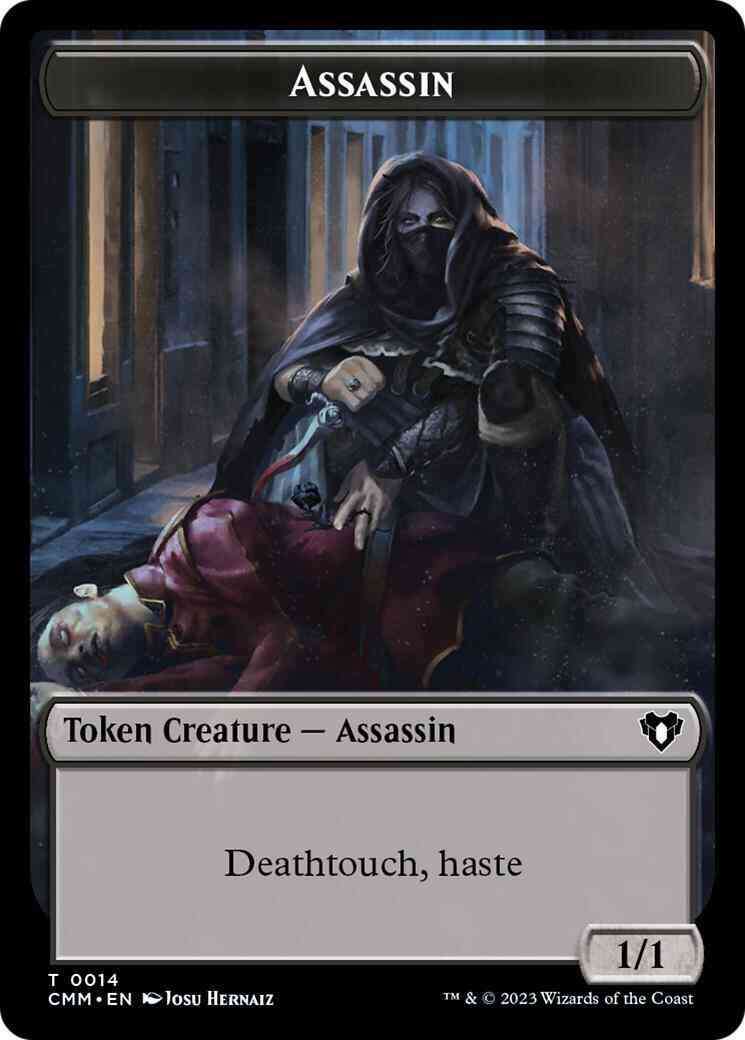 Assassin Token (14) // Elemental Token (26) [Commander Masters: Tokens] [Non-Foil]