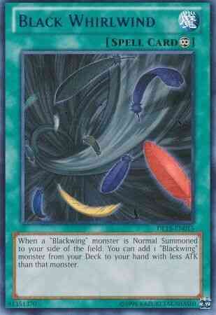 Black Whirlwind (Blue) - DL15-EN015 - Rare - Unlimited