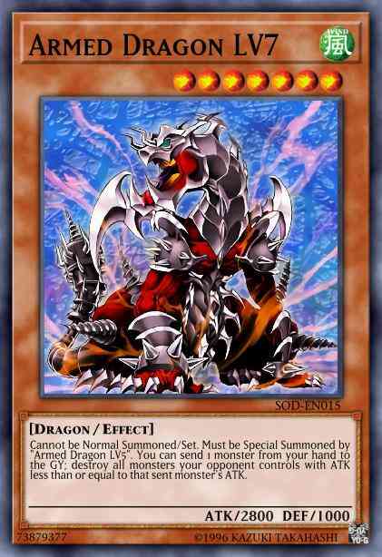 Armed Dragon LV7 - SOD-EN015 - Ultra Rare - 1st Edition