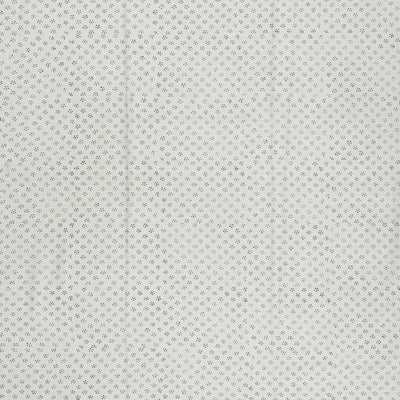 Light Green Woven Jaipur Cotton Saree With Yellow Printed Floral Motifs