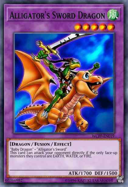 Alligator's Sword Dragon - LCJW-EN056 - Common - 1st Edition