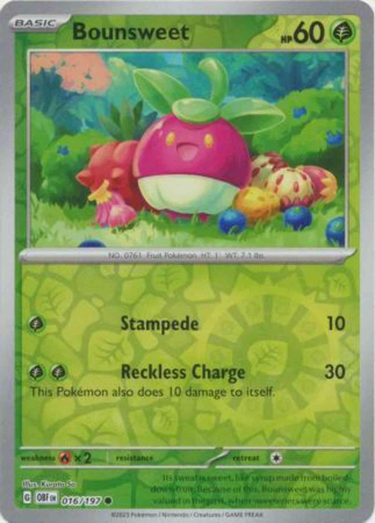Bounsweet - 016/197 - Common [sv03-016] [Reverse Holo]