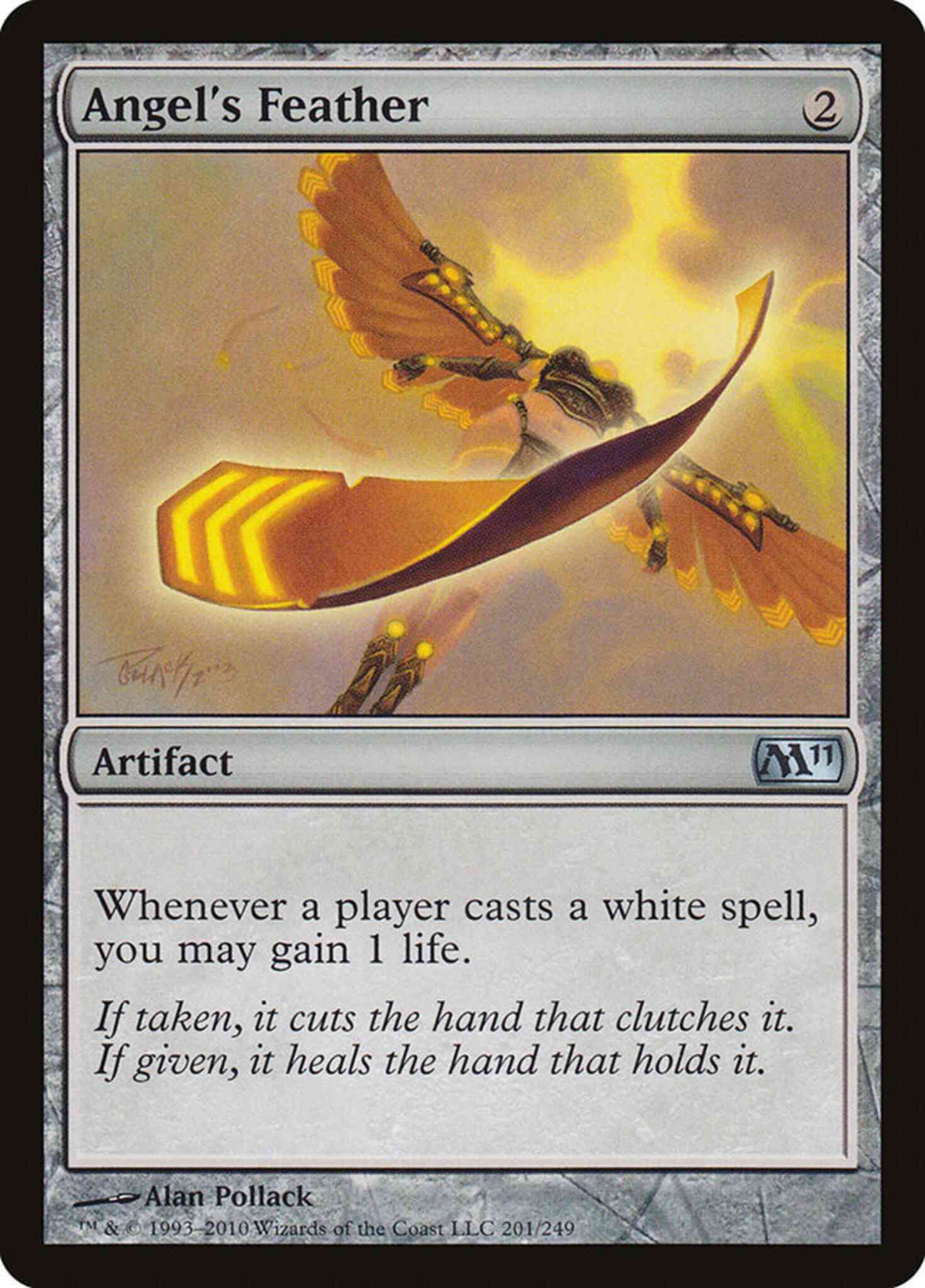 Angel's Feather [Magic 2011] [Non-Foil]