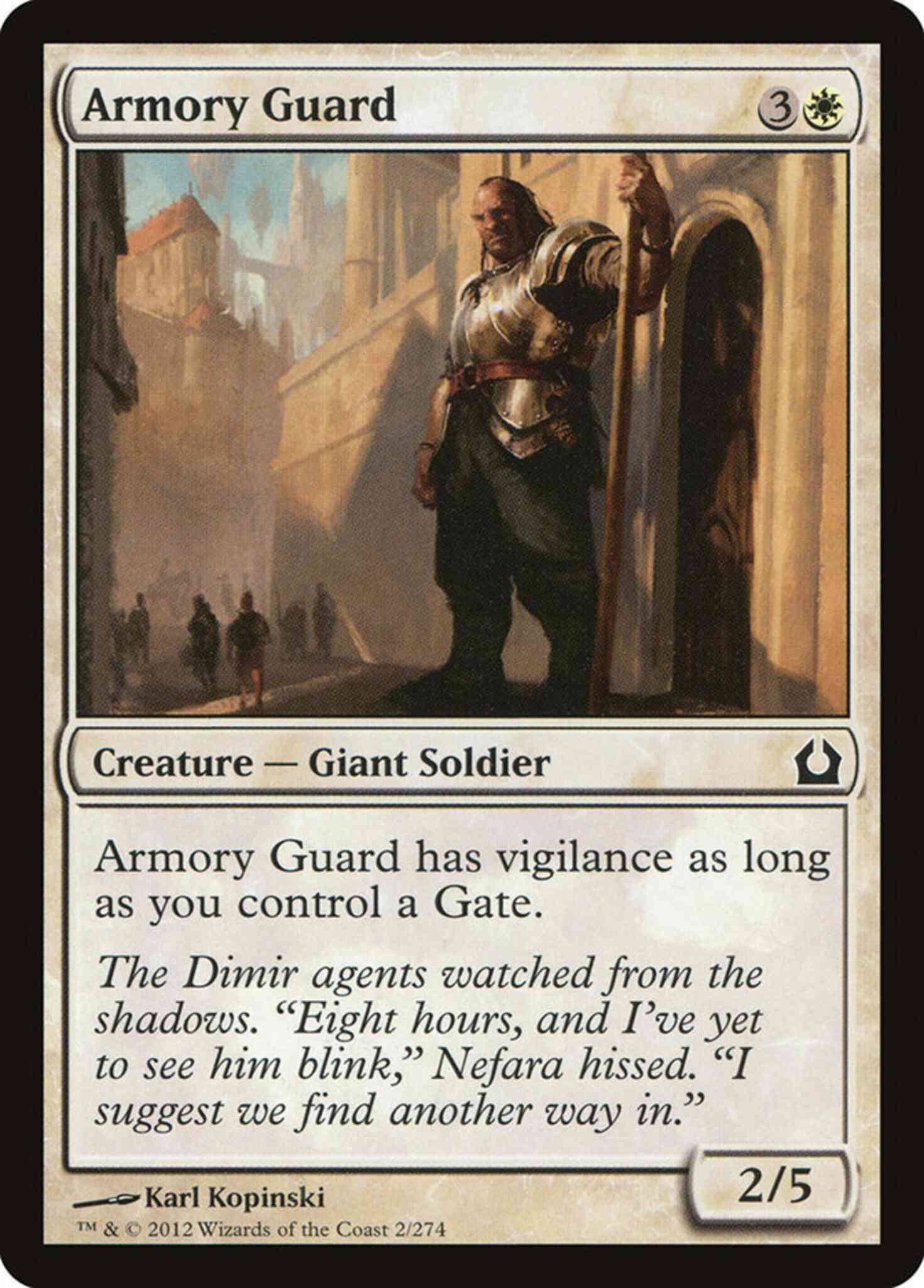 Armory Guard [2] [Return To Ravnica] [Non-Foil]
