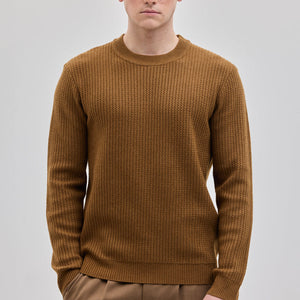 Brown Knitted Sweater