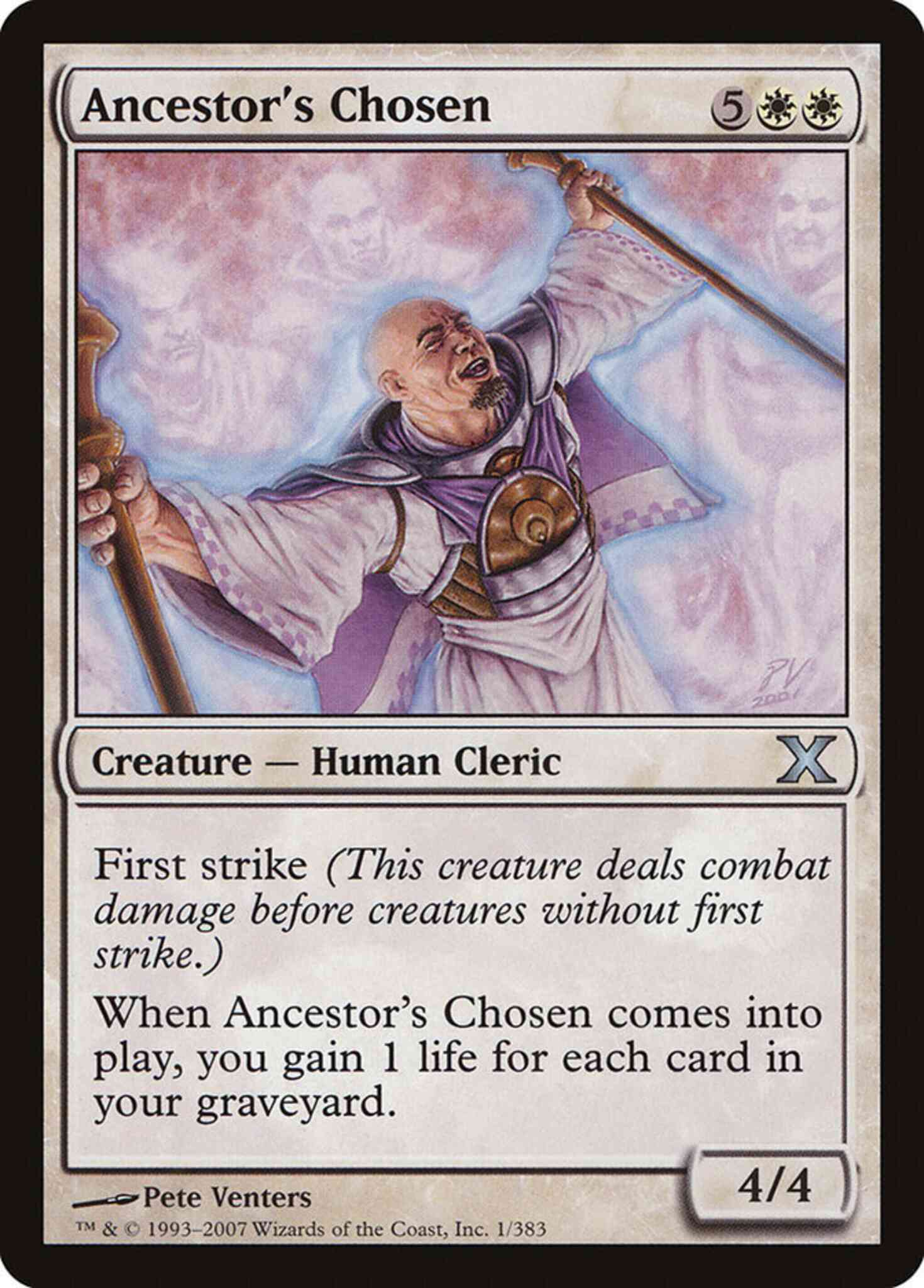 Ancestor's Chosen [1] [Tenth Edition] [Non-Foil]