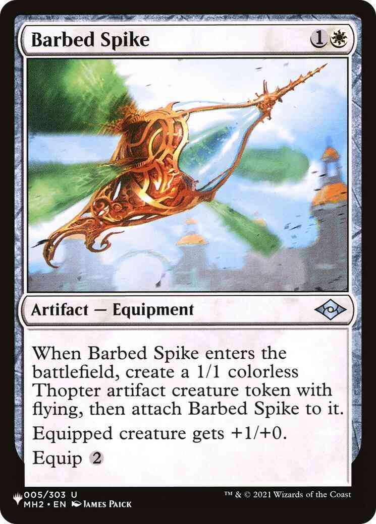 Barbed Spike [MH2-5] [The List] [Non-Foil]