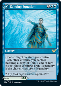 Augmenter Pugilist // Echoing Equation [147] [Strixhaven: School of Mages] [Non-Foil]