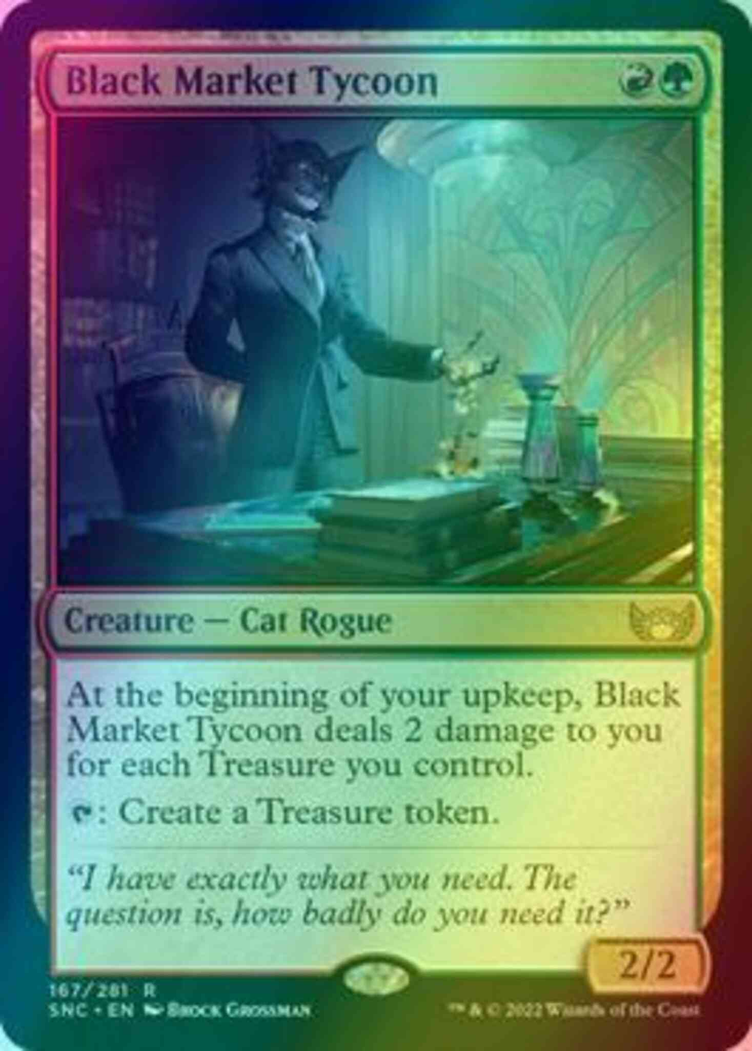 Black Market Tycoon [167] [Streets of New Capenna] [Foil]