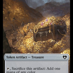 Assassin Token (14) // Treasure Token (48) [Commander Masters: Tokens] [Non-Foil]