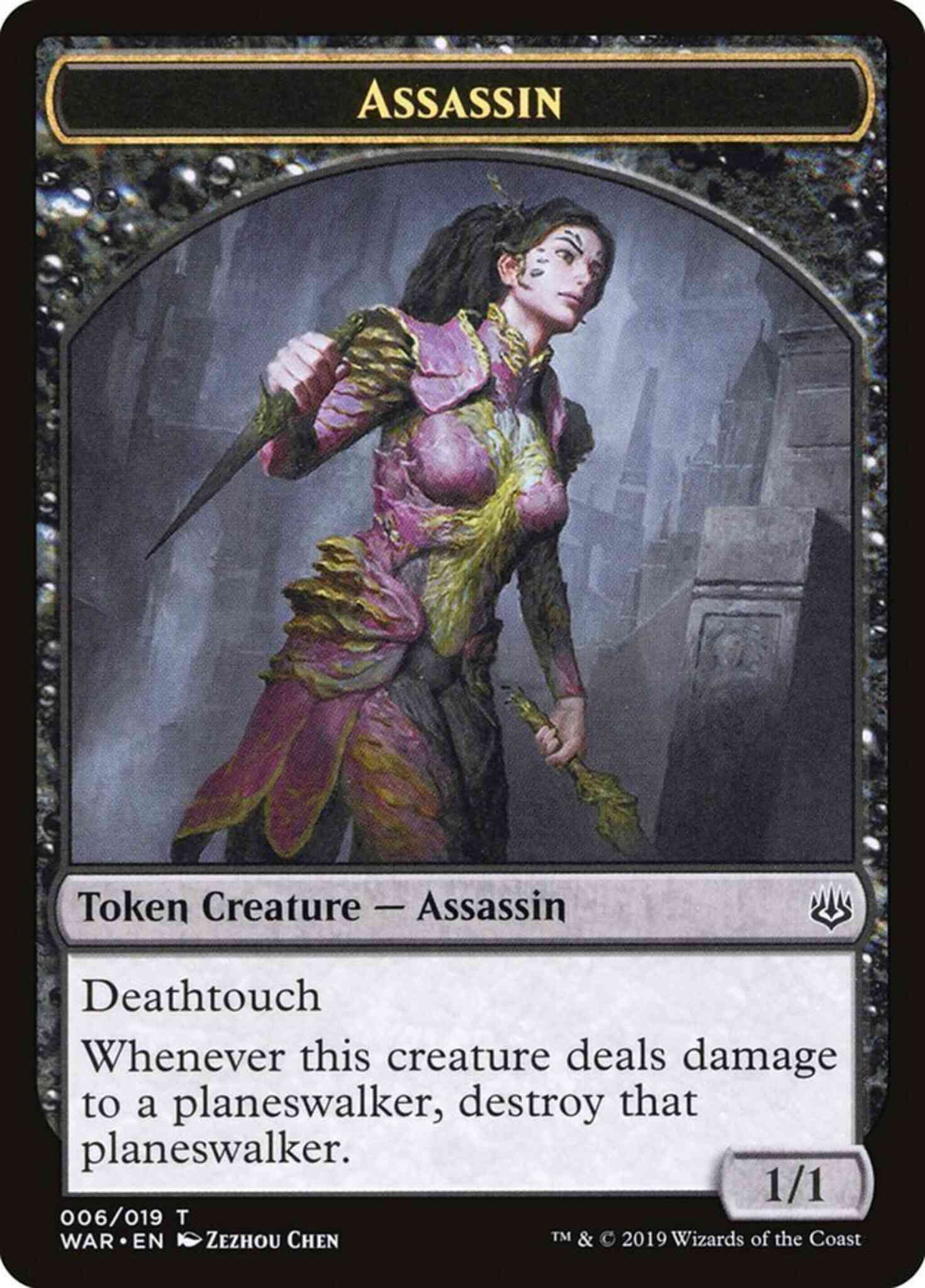 Assassin Token [06] [War of the Spark Tokens] [Non-Foil]