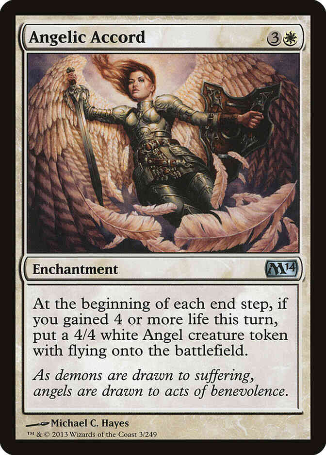 Angelic Accord [3] [Magic 2014] [Non-Foil]