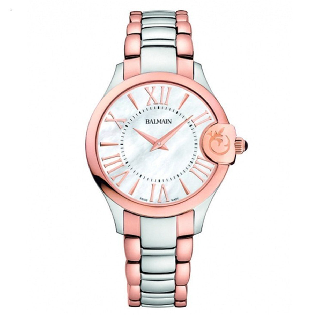 Balmain Balmainia Arabesques White Mother Of Pearl Dial Women 34mm