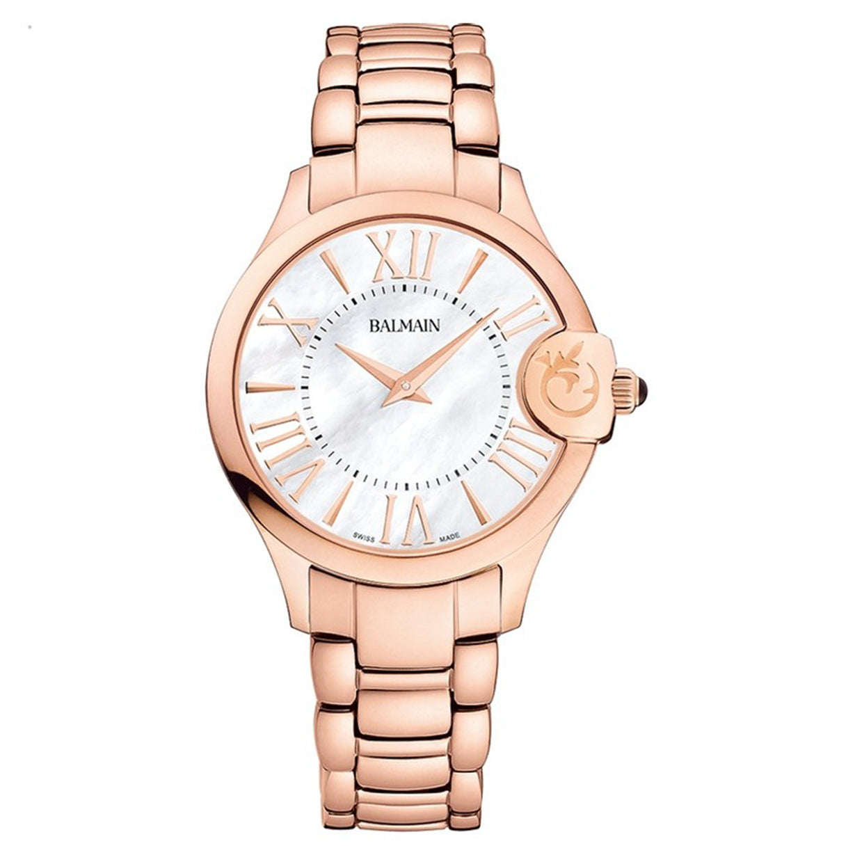 Balmain Balmainia Arabesques White Mother Of Pearl Dial Women 34mm