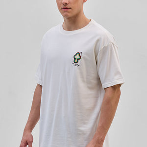 Toadstool White Oversized T-Shirt