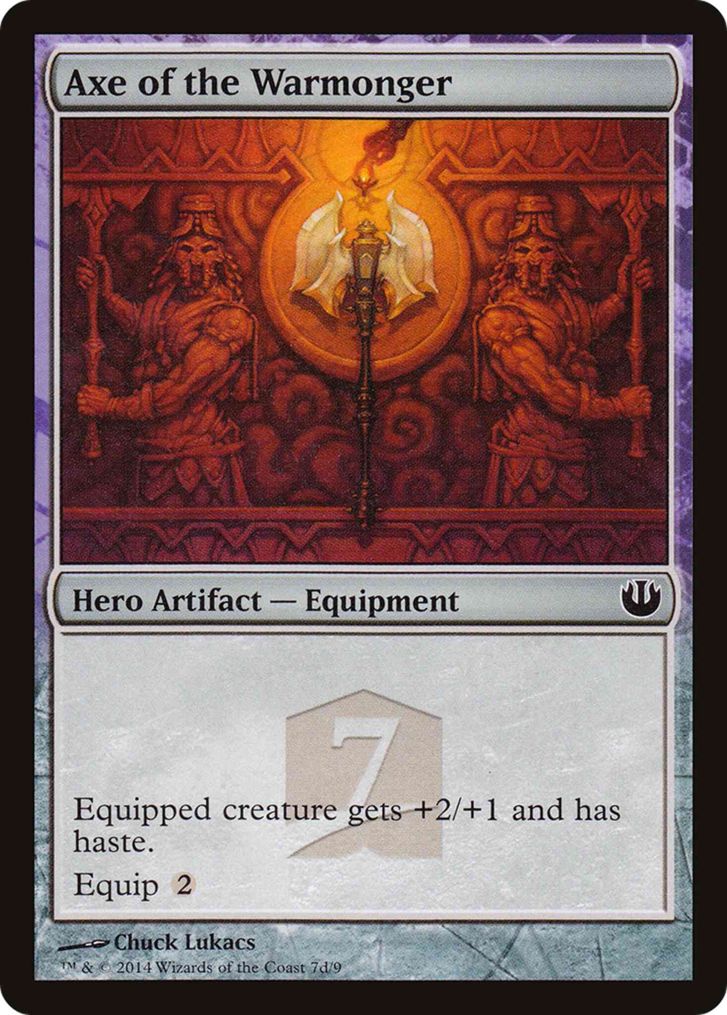 Axe of the Warmonger [7d] [Journey into Nyx Hero's Path] [Non-Foil]