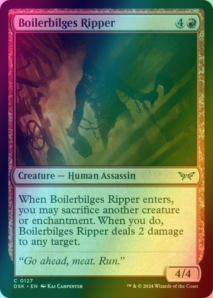 Boilerbilges Ripper [127] [Duskmourn: House of Horror] [Foil]