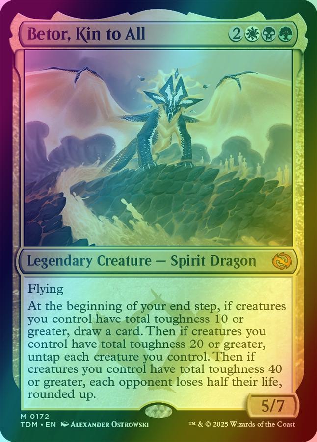 Betor, Kin to All [172] [Tarkir: Dragonstorm] [Foil]