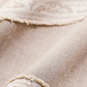 Beige Geometric Box Fit Shirt