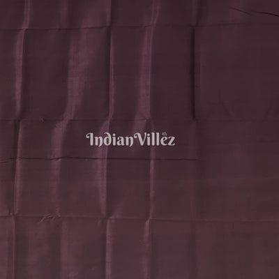 Chocolate Brown Odisha Ikat Contemporary Silk Saree