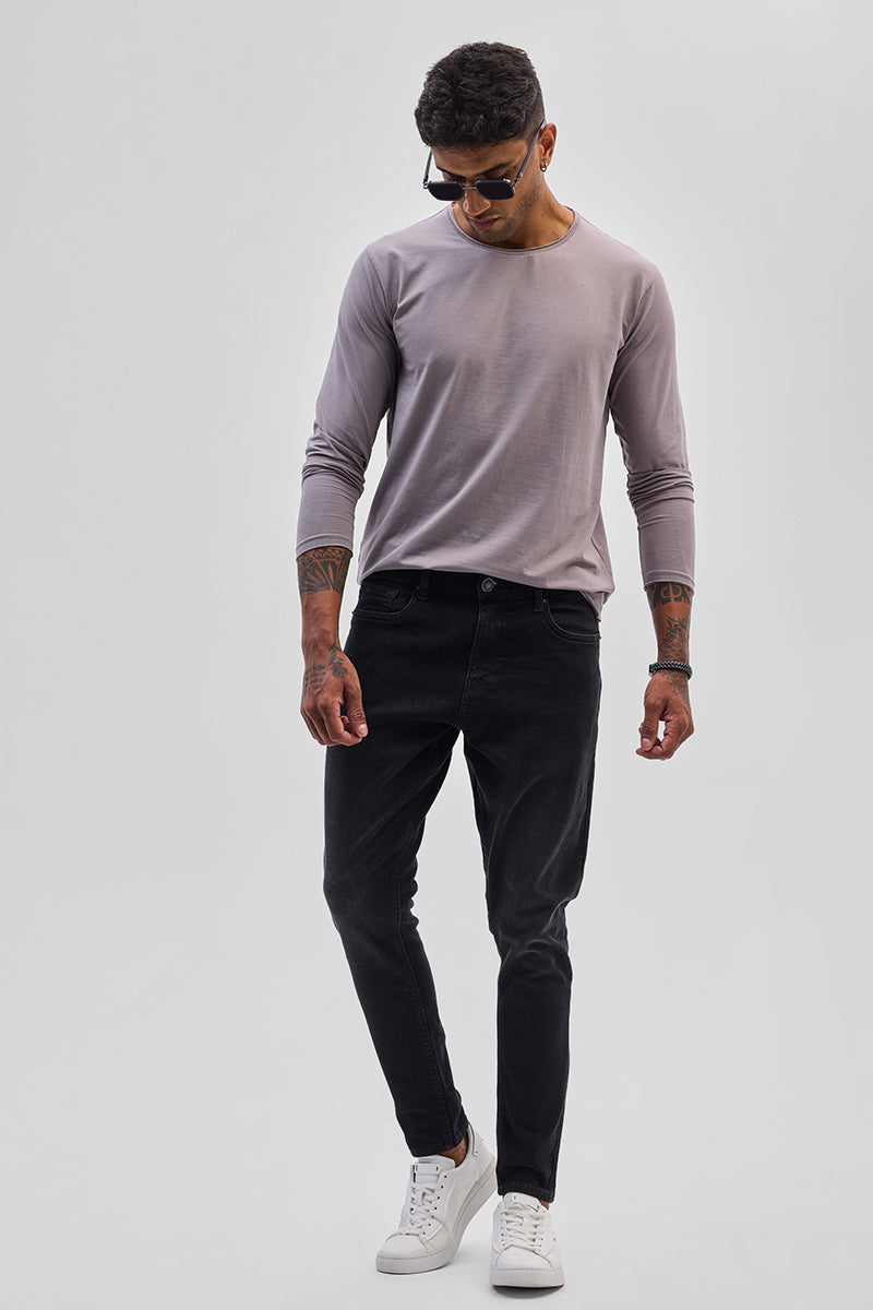 Charcoal Grey Skinny Fit Jeans