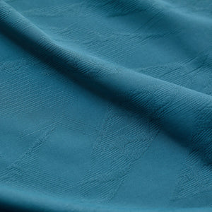 Teal Textured Stitchless Polo T-Shirt