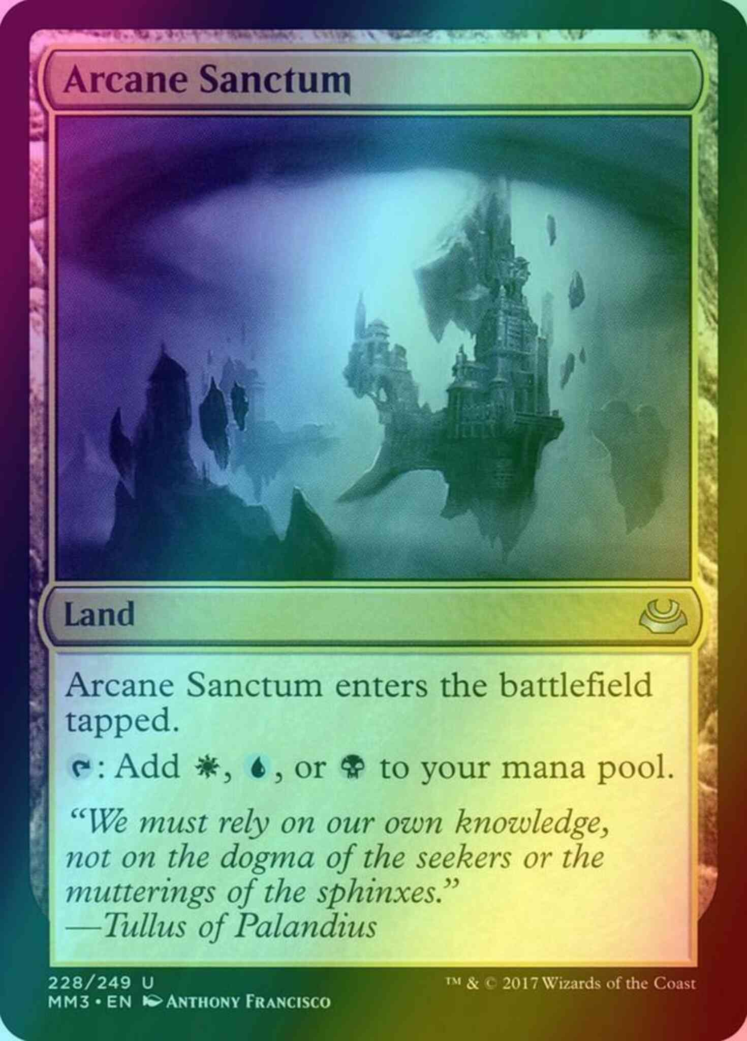 Arcane Sanctum [228] [Modern Masters 2017] [Foil]